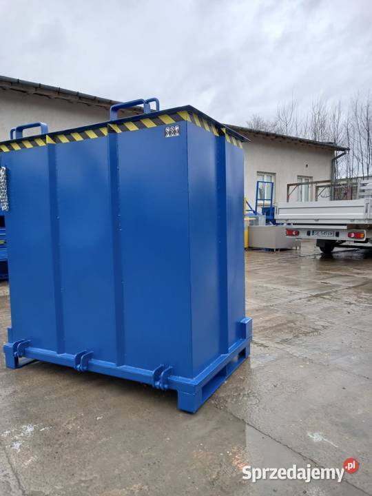 Kontener z otw dnem PMDC 1500 L jakość premium świętokrzyskie Kielce