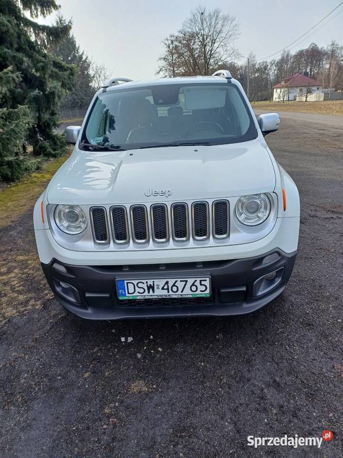 JEEP RENEGADE 20 Diezel 140 4x4 1 l Salon Zarejestrowany w Polsce Jeep Ostrów Wielkopolski