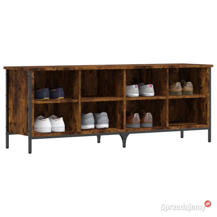 Szafka na buty przydymiony dąb 131x35x50 Warszawa