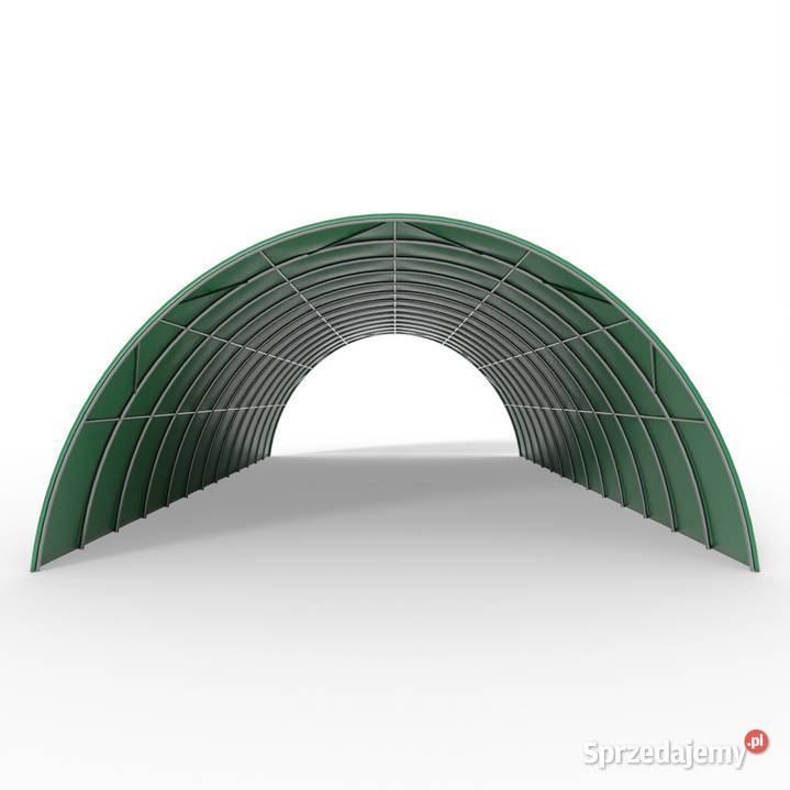 Hala namiotowa tunelowa 122x18m PVC 900gm w Wrocław
