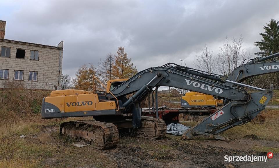 Koparka gąsienicowa Volvo EC360BLC zamiana Lublin sprzedam