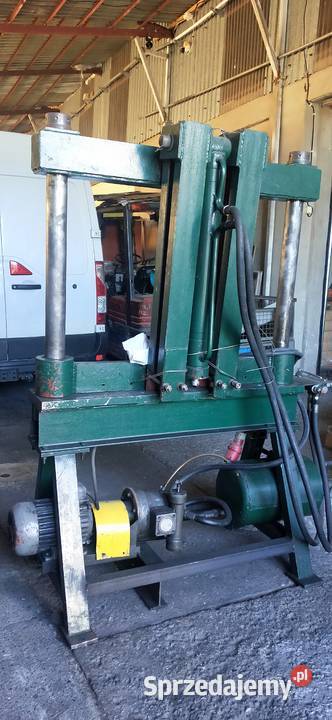 Prasa Hydrauliczna do zaginania blachy drutu 1