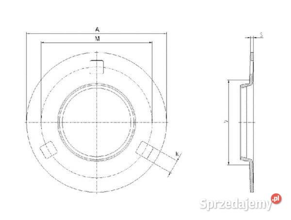 Obudowa łożyska z blachy stal FLAN52MSA Kamionna sprzedam