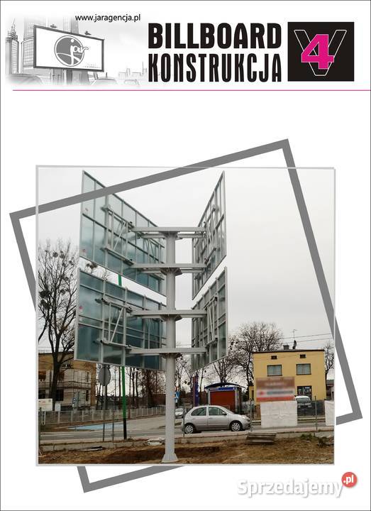 Billboard V4 Konstrukcja Reklamowa nowa Trzebinia