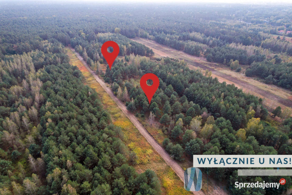 sprzedaży gruntu Czosnów 3000m2 3000m2