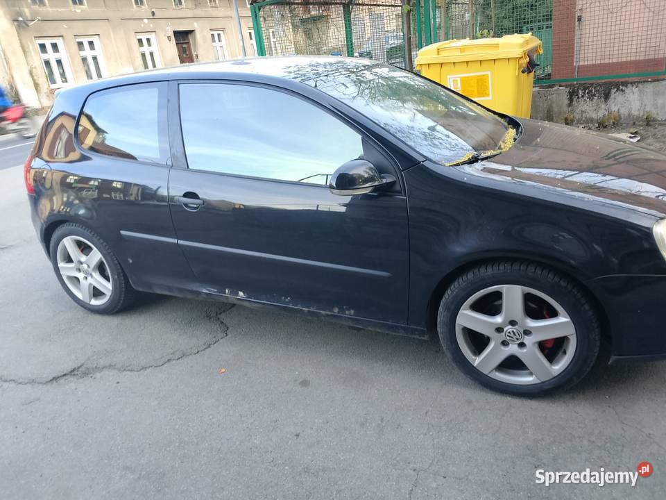 Golf V 19tdi Wnętrze skóra beżowa nieuszkodzony Bielsko-Biała