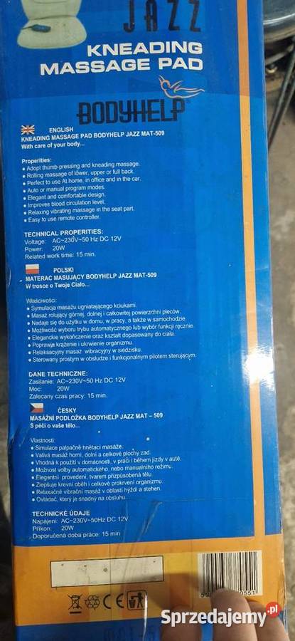 Mata masująca jazz śląskie Ornontowice