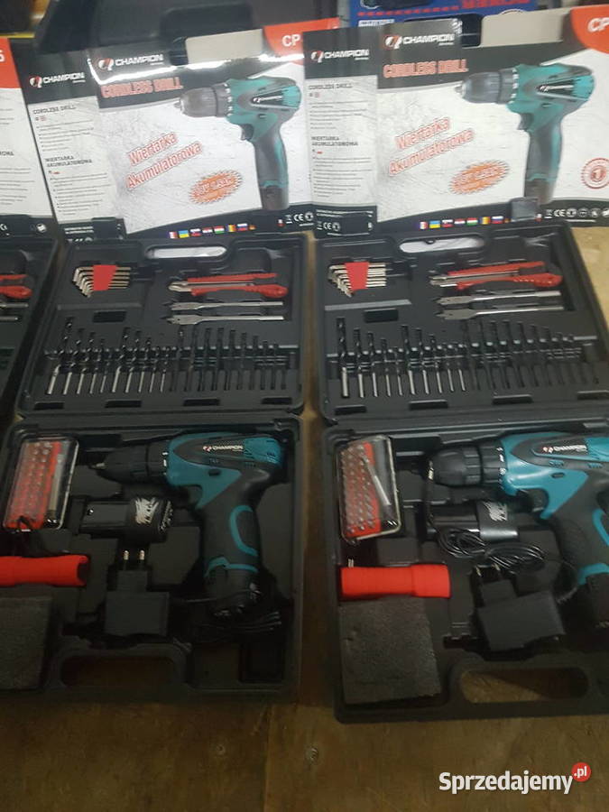 DUŻY ZESTAW WKRĘTARKA WIERTARKA 2AKU18V NA wielkopolskie Głogowa sprzedam