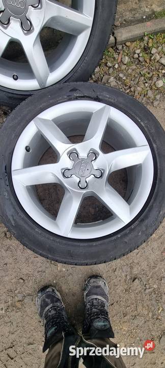 Alufelgi Audi 5x112 7J R17 ET26 Komplet Błażowa