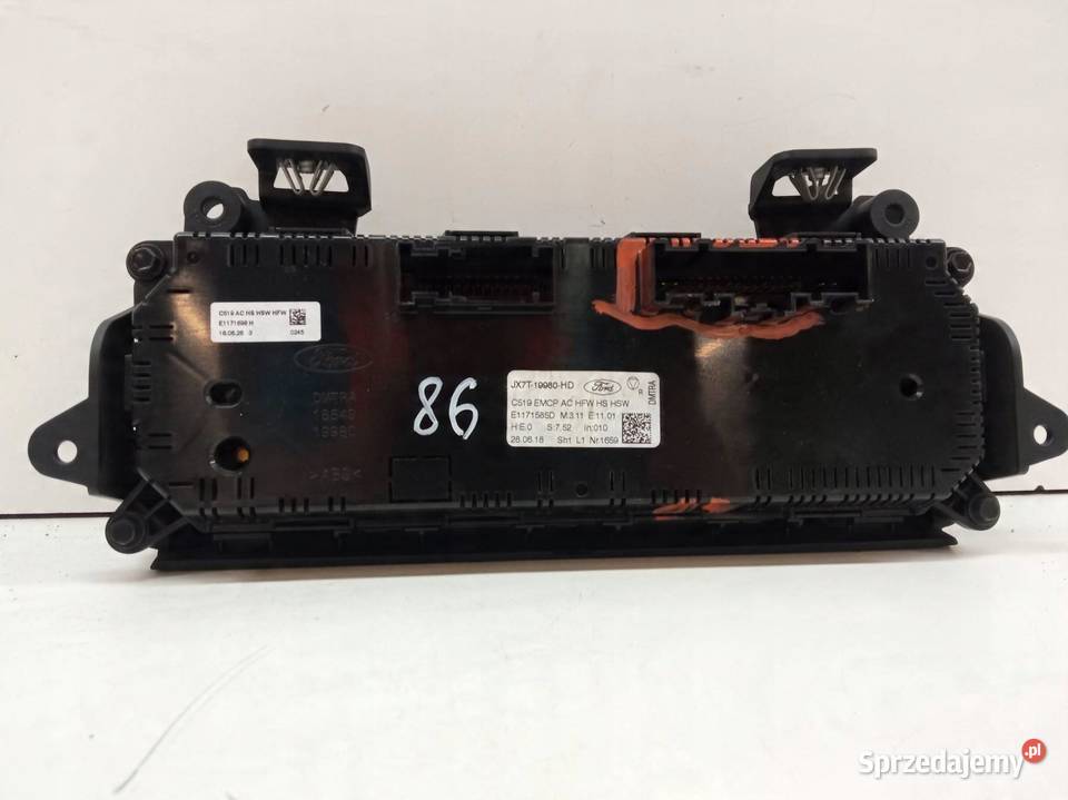 PANEL NAWIEWU JX7T19980HD Ford Focus MK4 2018
