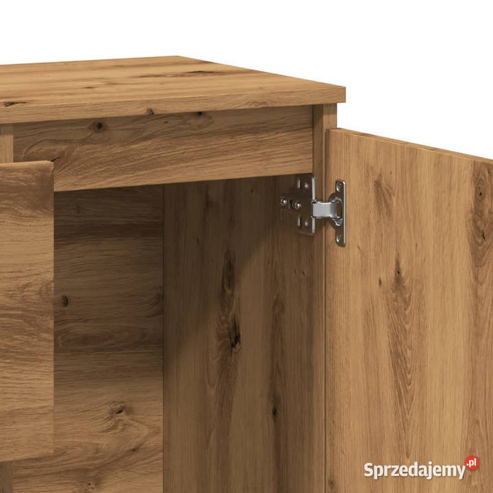 Szafka dąb artisan 102x35x70 materiał Pozostałe