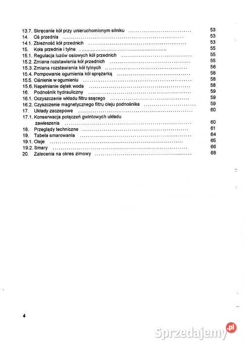 Ursus c362 instrukcja obsługi miękka Stalowa Wola