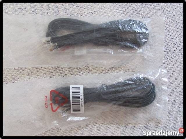 Kable przewody MINI USB x2 kabel telefoniczny x2 mazowieckie