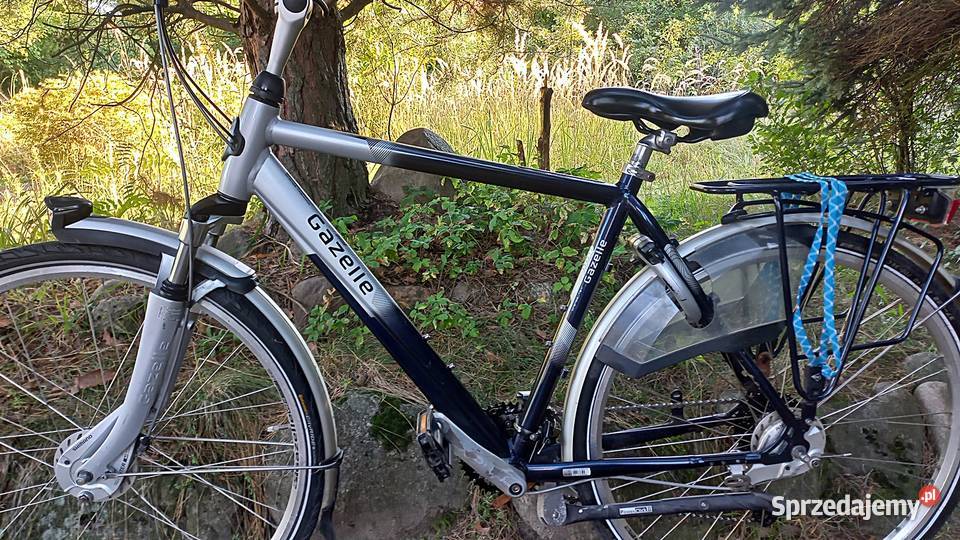 Alu Rower Miejski Męski Gazelle Orange T24 Wołów