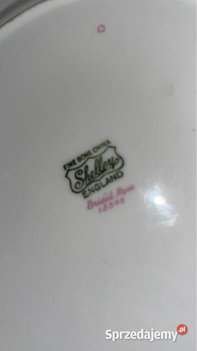 Patera Shelley England Bridal Rose 13545 95 Gdańsk sprzedam