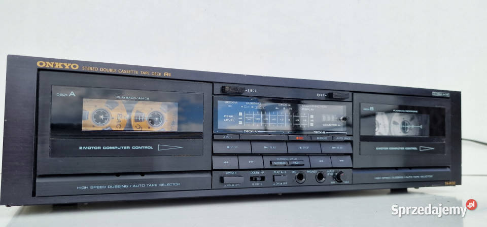 Onkyo TA W 30 TAW30 magnetofon casette deck wielkopolskie Międzychód sprzedam