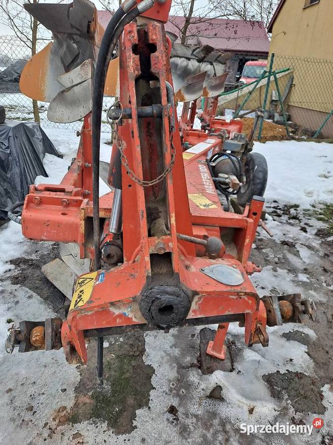 Pług 4 skibowy obrotowy KUHN Master 100 nieuszkodzony Turowola