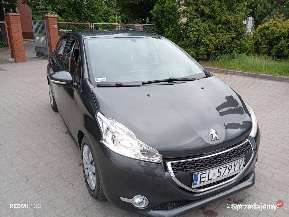 Peugeot 208 2013r 16 HDi Naci klimahak 5drzwiowy Rok produkcji 2013