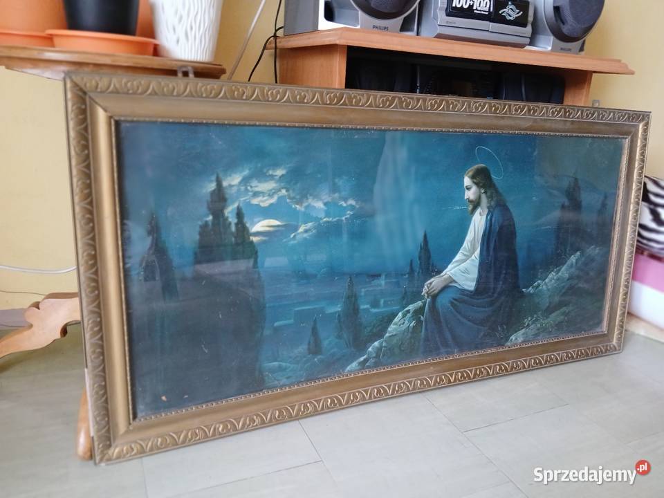 Obraz Jezus Chrystus w ogrodzie oliwnym sprzedam
