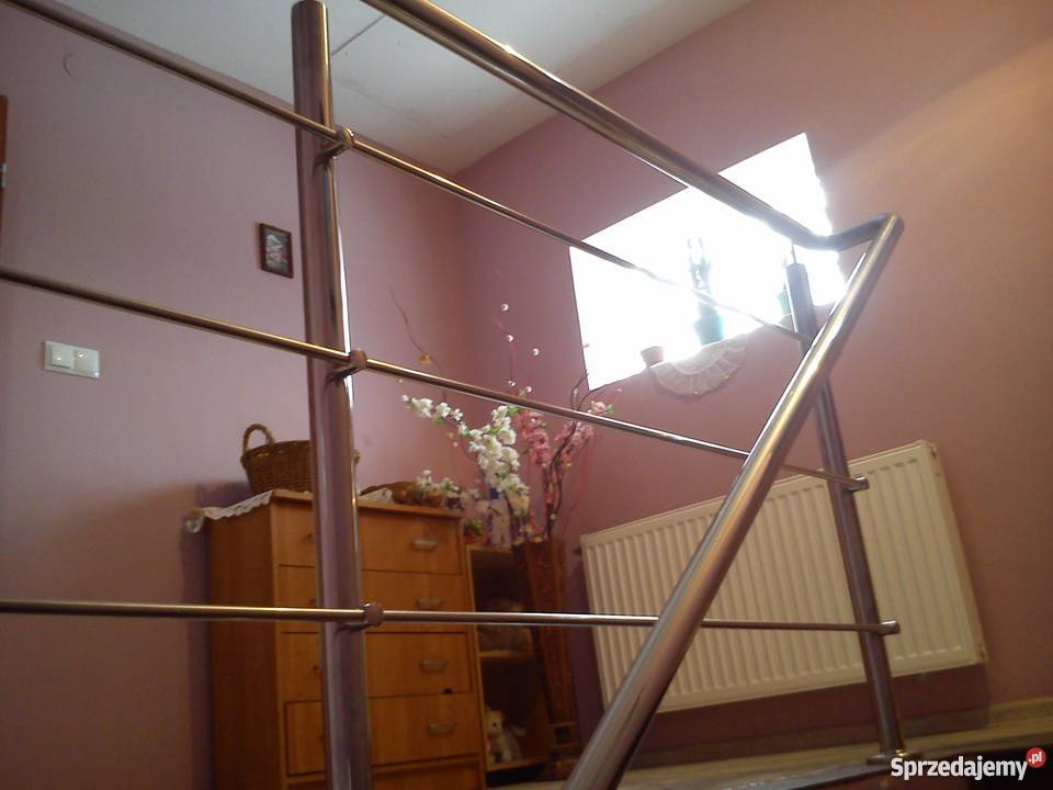 balustrada nierdzewna szlifowana na 3 pręty rura Pozostałe Radomsko