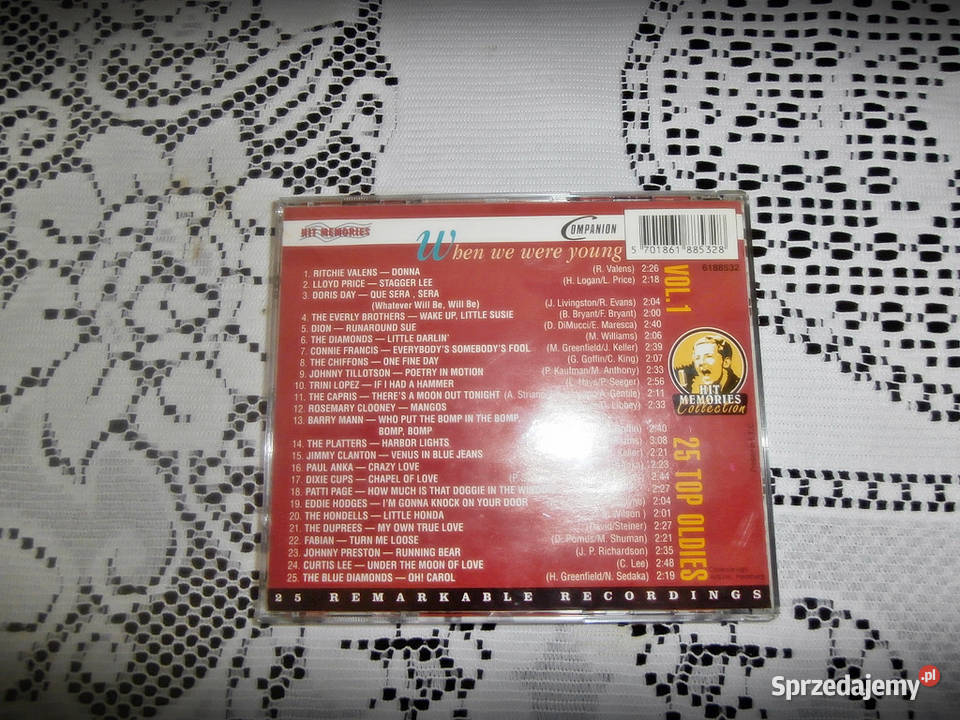 Płyta CD When we were young Vol2 25 top oldies CD Kraków sprzedam