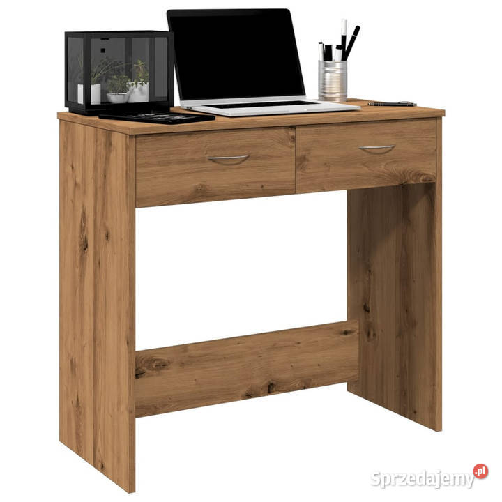 Biurko dąb artisan 80x40x75 materiał Warszawa sprzedam