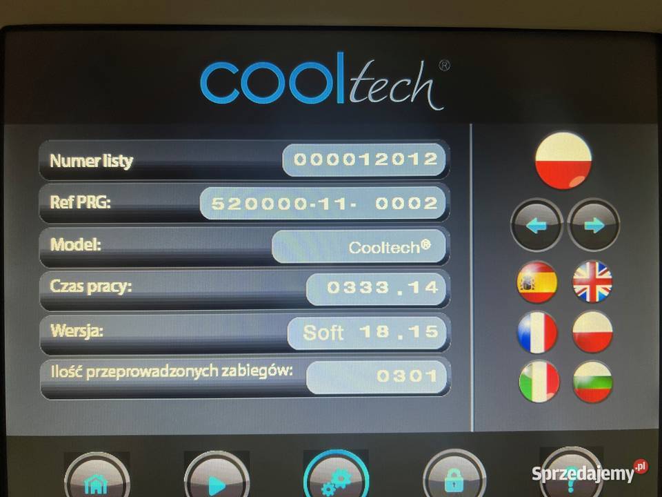 Krioliza Cooltech 4 aplikatory Urządzenia Częstochowa sprzedam