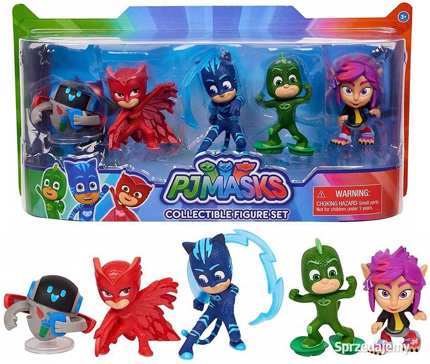 Pidżamersi PJ Masks Figurki Zestaw 5 Kotboy Mogilany