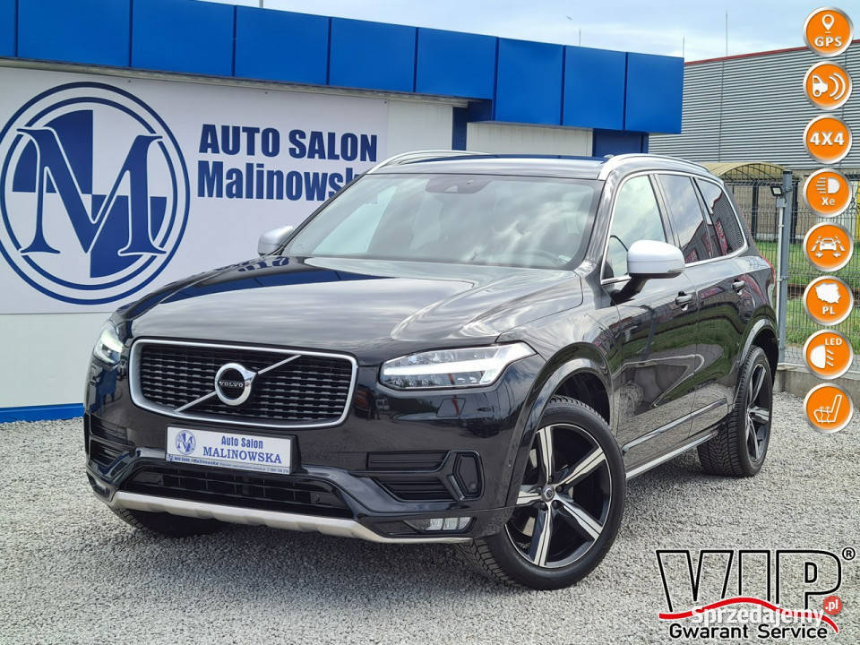 Volvo XC 90 RDesign Navi SkóraElGrzanePamięć przyciemniane szyby