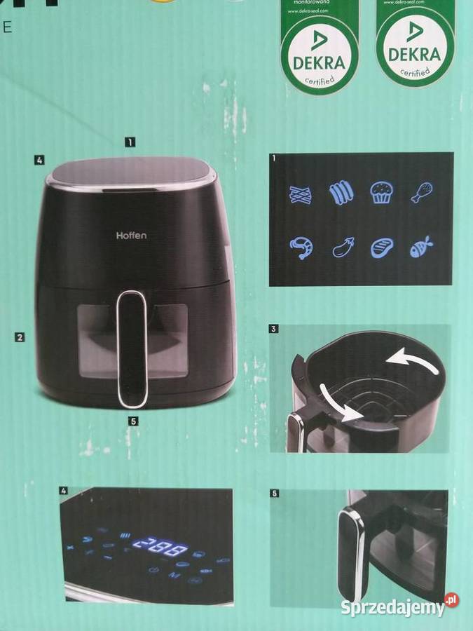 NAJTANIEJ Frytownica Beztłuszczowa 5L Dotykowy Zabrze sprzedam