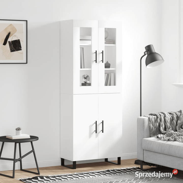 Witrynka biała 695x34x180 materiał mazowieckie Warszawa