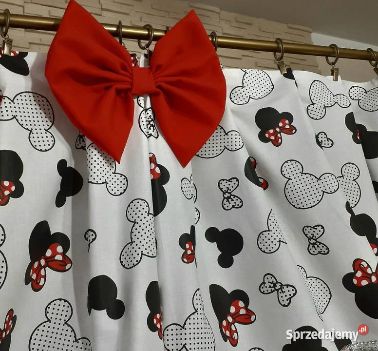 Firanki zasłonki myszka wielokolorowy Mława