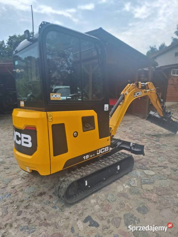 Minikoparka JCB 19c1 model 2025 60h pracy 60h Miłakowo