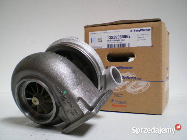 Turbosprężarka SCHWITZER 13839980062 sprzedam