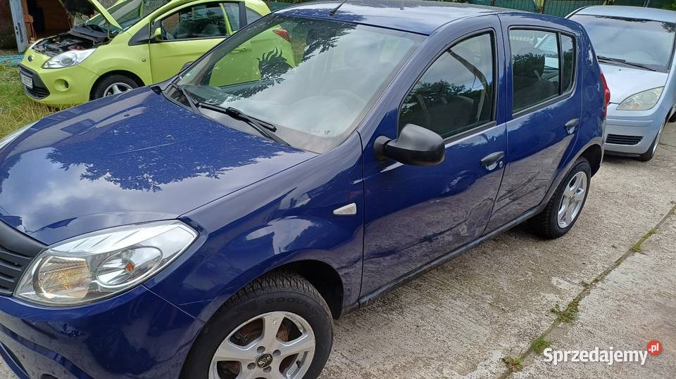 Dacia Sandero 2009 r 14 MPI benzyna niski Rzepin