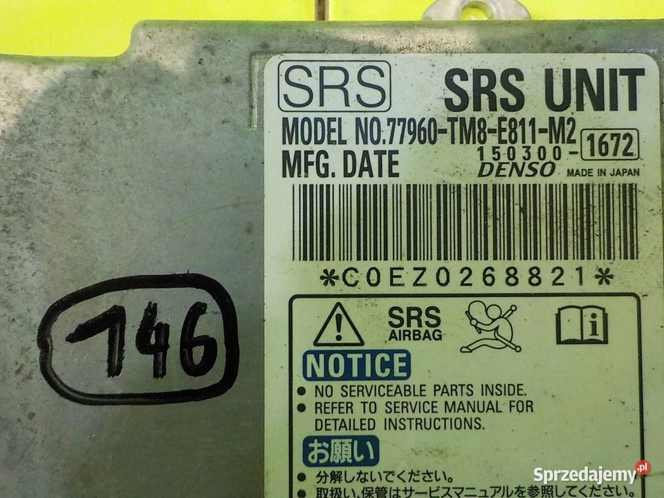 HONDA INSIGHT 13 IMA 09r HB 5D sensor modul