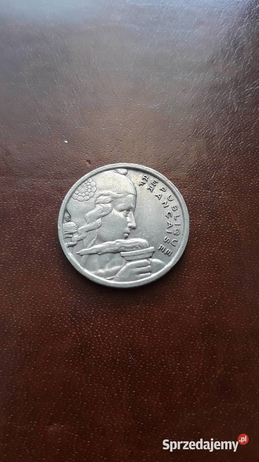 100 Franków Francja 1954 r wielkopolskie Konin