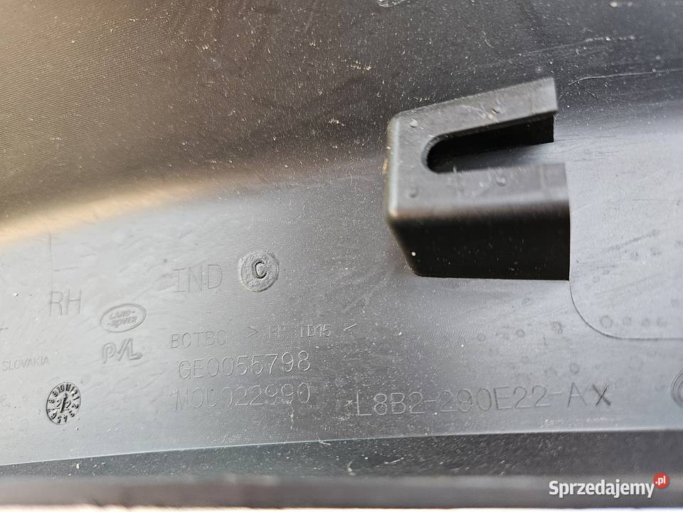 LAND ROVER DEFENDER L663 LISTWA BŁOTNIKA PRAWA Międzychód sprzedam