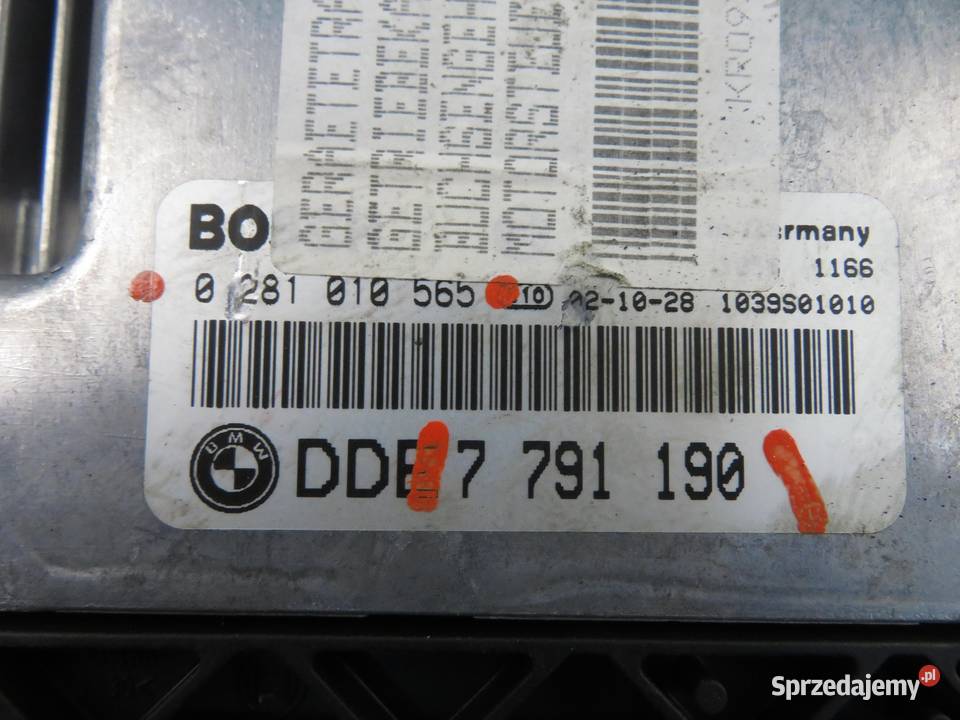 STEROWNIK BMW 3 Compact E46 320 td 0281010565 małopolskie