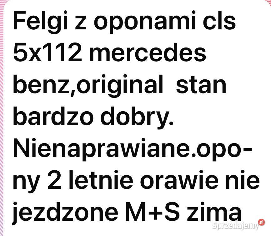 Koła 5 x 112 CLS zimowe Pozostałe Nisko