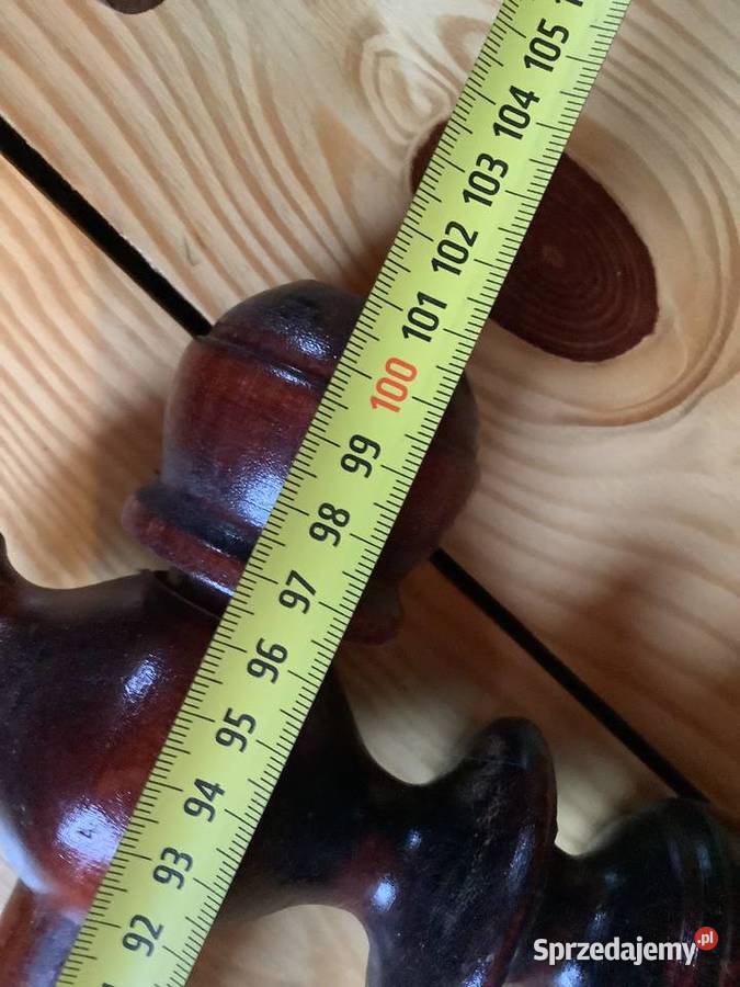 Karnisze drewniane Jachranka