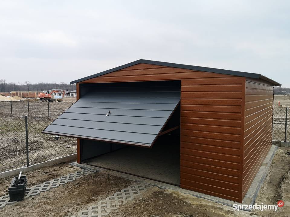 Garaże blaszane na każdy wymiar wzmacniane kujawsko-pomorskie