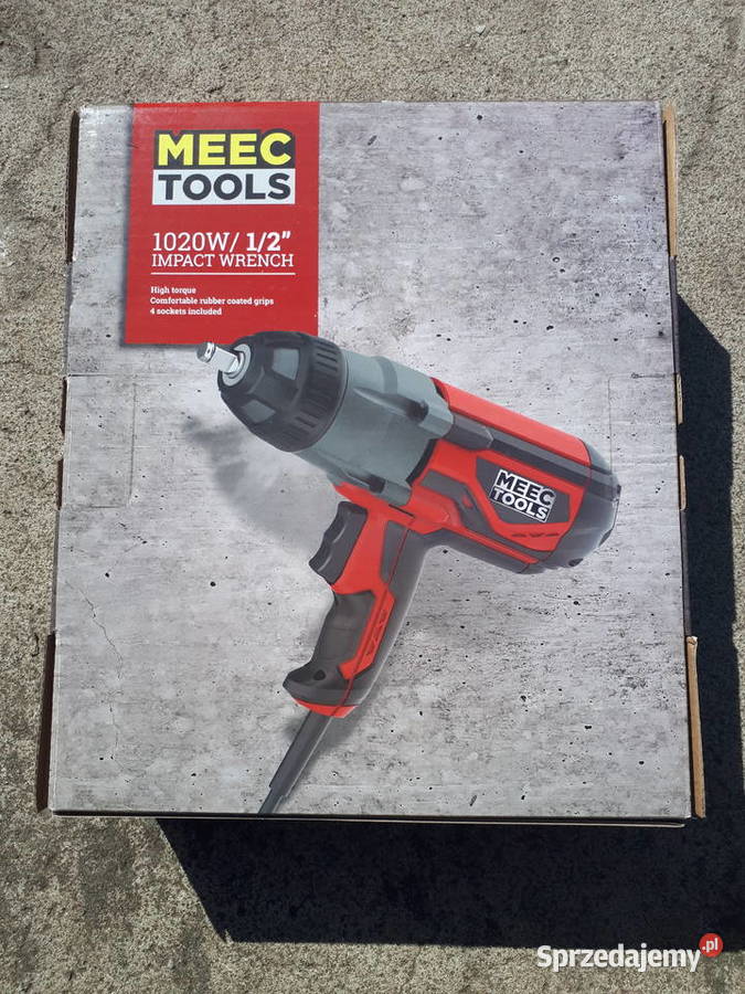 KLUCZ UDAROWY MEEC TOOLS 1020W 480 NM Stara Rokitnia sprzedam