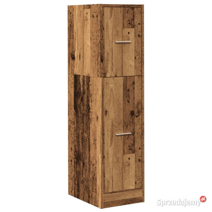 Szafka apteczna stare drewno 30x41x118 WM855167 Dom i Ogród Warszawa