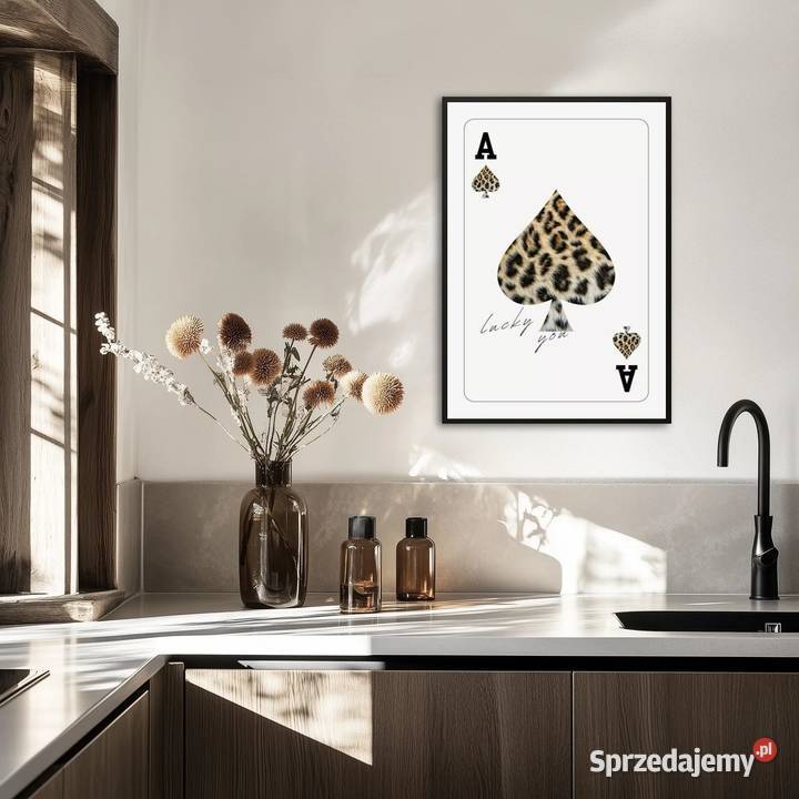 Plakat A4 As z pazurem sprzedam