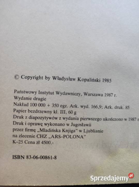 Słownik mitów i tradycji kultury Władysław Kielce
