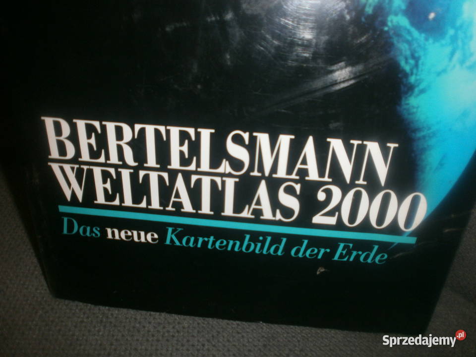 atlas świata 2000r Bertelsmann Weltatlas 2000 Antykwariat Zielona Góra