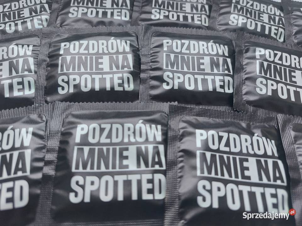 POZDRÓW MNIE NA SPOTTED modne prezerwatywy z śląskie Gliwice