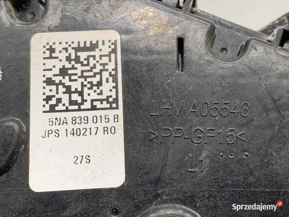 ZAMEK DRZWI LEWY TYŁ VW TIGUAN SUV 5NA839015B Zamki, wkładki i kluczyki