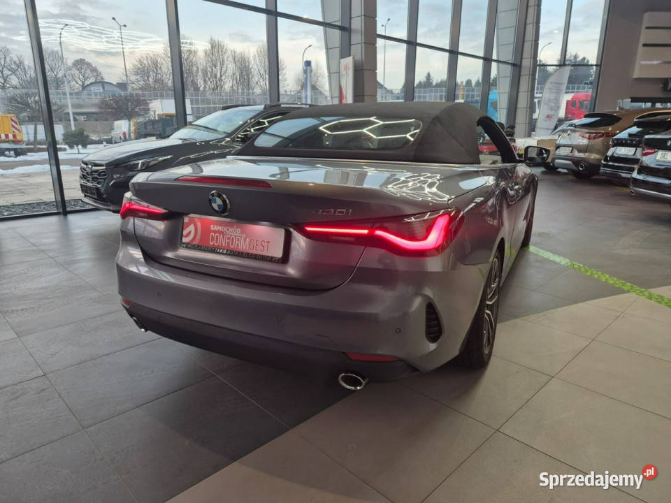 BMW 430 BMW Seria 4 430i sport kabriolet Zarejestrowany w Polsce Łaziska Górne